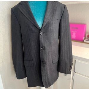 Gucci Men’s Wool Pinstripe Blazer Jacket - Classic Fit Men’s Size 40 Regular